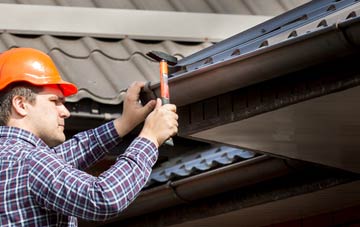 gutter repair Over Hulton, Greater Manchester